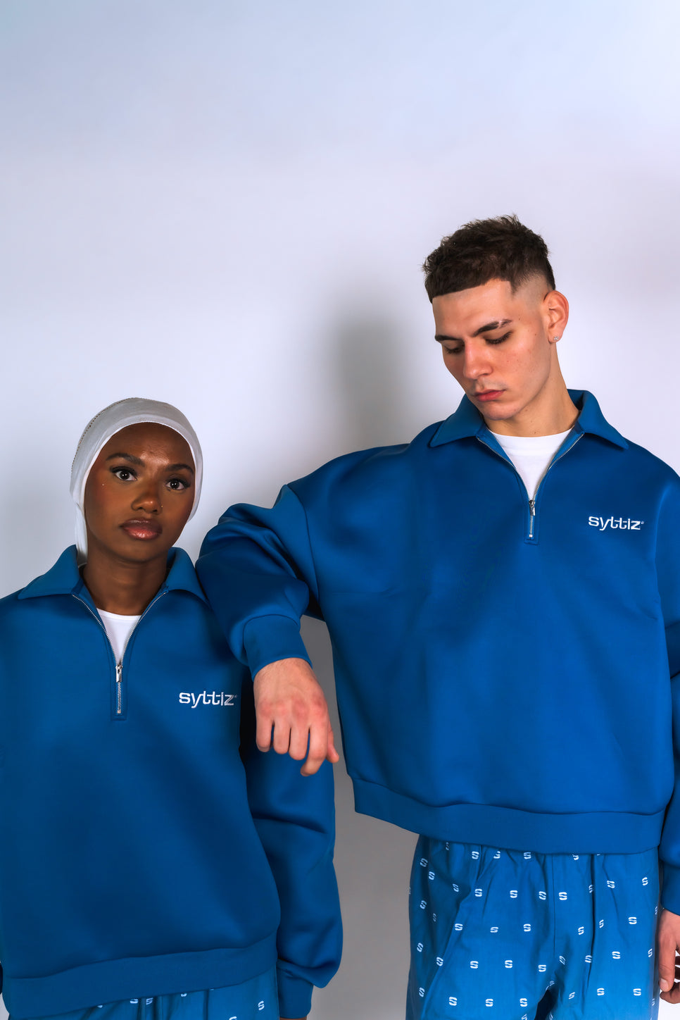Sweat col zippé Core