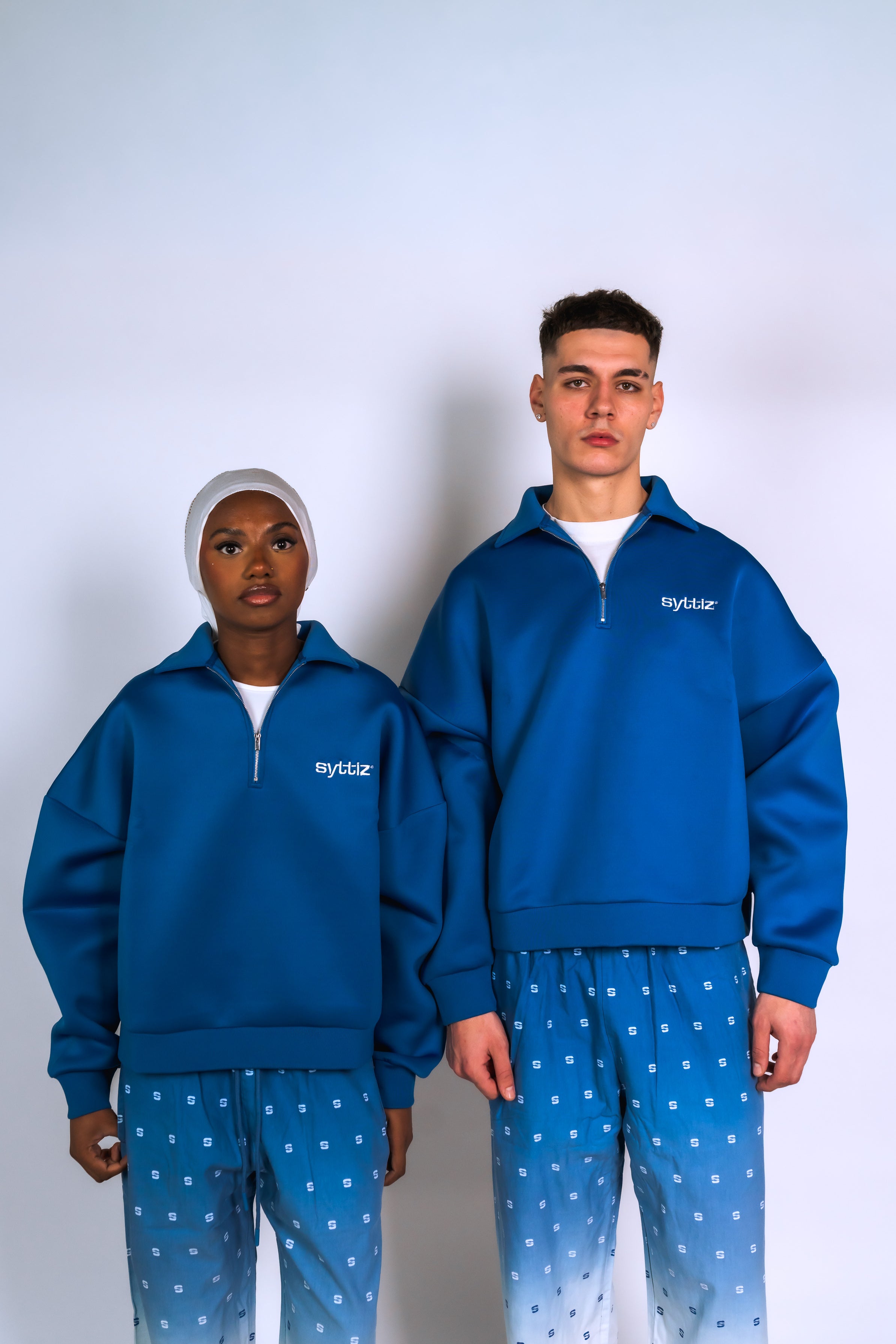 NEXUS - Pantalon flanelle bleu